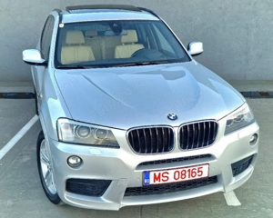 BMW X3 M 2.0d Xdrive automat trapa Head up jante anvelope roti - imagine 5