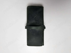 Pouch, Husă Piele Verde Lenovo