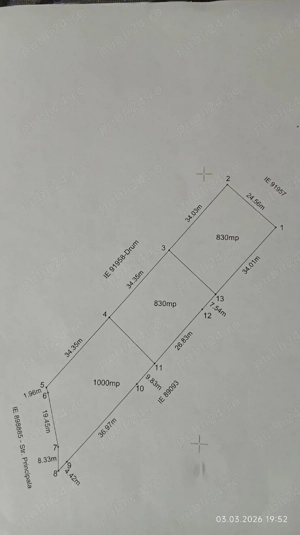 Terenuri de vanzare Mosoaia - imagine 4