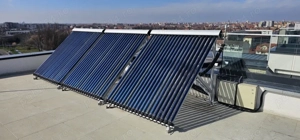 Colector solar cu 15 tuburi