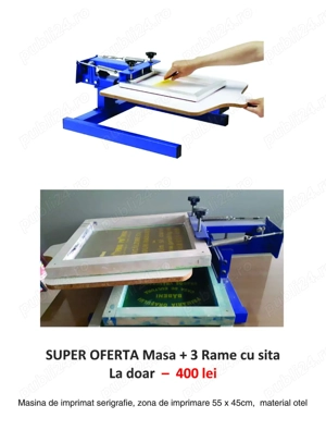 Masa personalizare serigrafie