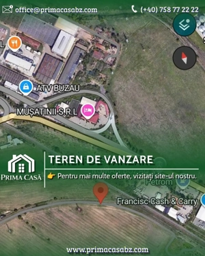 Teren intravilan   zona Bariera Brailei   R.A.R   38.000mp   Pret: 15  mp neg. 