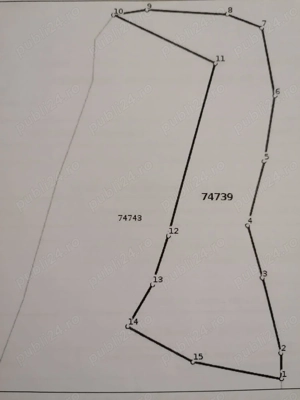 Teren extravilan Huși- Vaslui
