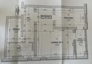 Apartament spatios, decomandat, 51 mp, parter - Chisoda - imagine 10