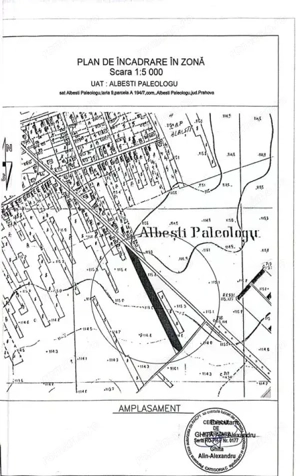 Teren intravilan 7500 mp cu acces la DN–ideal supermarket, dezvoltare imobiliara
