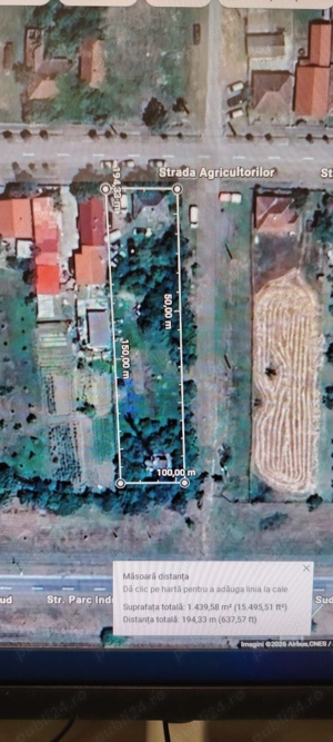 Teren intravilan 1.439mp Satu Mare