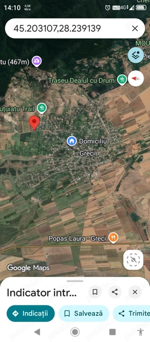 Vând teren Greci Tulcea 