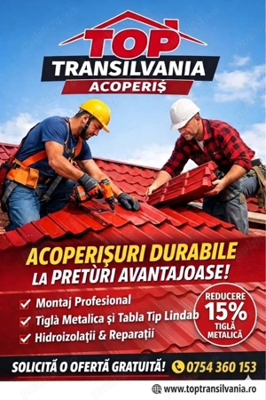  Top transilvania firmă autorizată în construcții acoperișuri profesionale