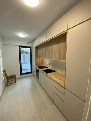 Balotesti 2 camere bloc nou la 100m de DN1, decomandat, grădină Value Centre Aeroport Otopeni Therme