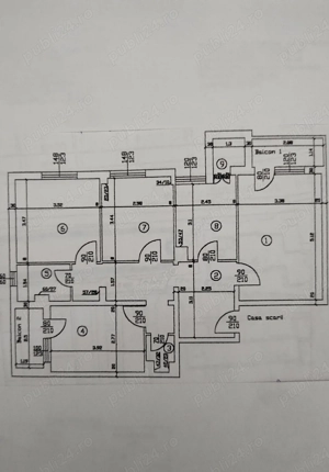 Vând apartament cu 4 camere decomandat et 10