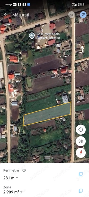 Teren intravilan Tocileni