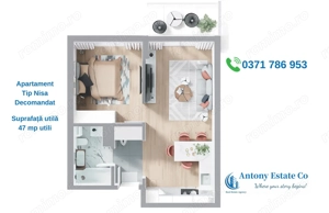 PRIMA GREEN Apartamente noi 2 camere - pret dezvoltator, Nufarul - imagine 2