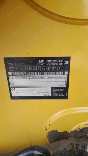 Buldoexcavator Caterpillar CAT 428 F2 an 2020 - imagine 7