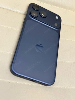 Apple iPhone 17 Pro Max, 1TB, 5G, Deep Blue , Baterie 100%