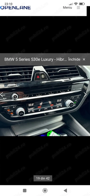 BMW g30 530e 2020 - imagine 8