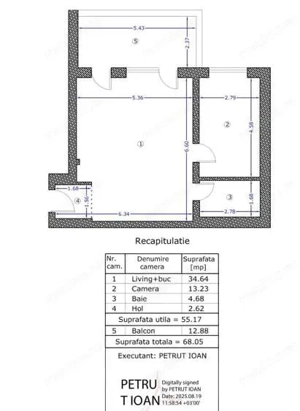 Apartament 2 camere premium - City Point Aviatiei  - Balcon generos - imagine 4