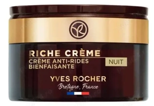 Crema Yves Rocher Riche-creme, antirid pentru noapte