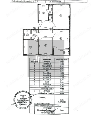 APARTAMENT 4 CAMERE, BERCENI/ BRANCOVEANU, 84MP, ETAJ 1/4