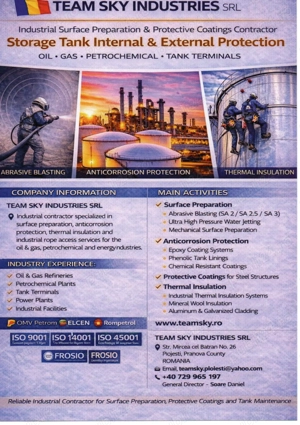 Angajare personal lucrari de izolatii termice si protectii anticorozive - imagine 2