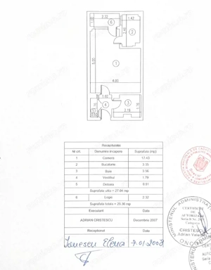 Auchan-Vitan Garsoniera 30 mp,mobilata si utilata,etaj 8din 10 - imagine 9