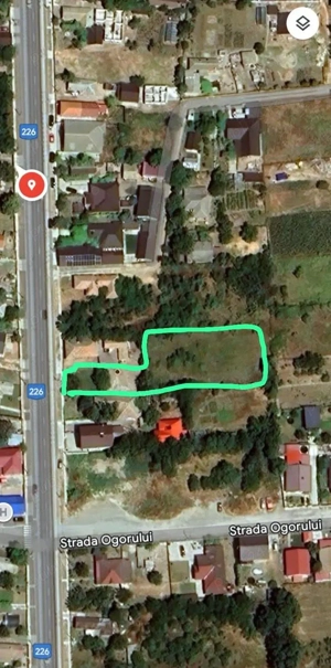 Corbu,Constanța. Teren intravilan. 1400 metri.