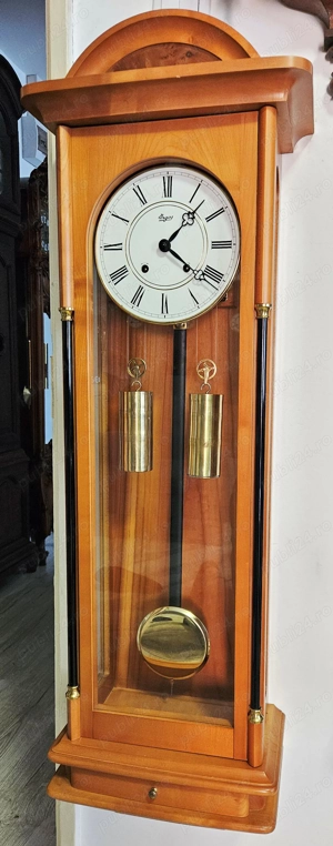 Ceas de perete cu pendul si 2 greutati Urgos