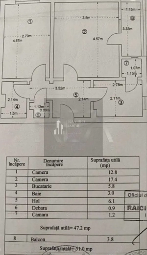 2 Camere - Camil Ressu - Parklake - Loc parcare - imagine 16