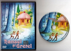 dvd animatii animatie desene animate dvd hansel si gretel subtitrat in limba romana original 