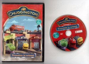 dvd animatii animatie desene animate chuggington trenulete la orizont volumul 4 dublat