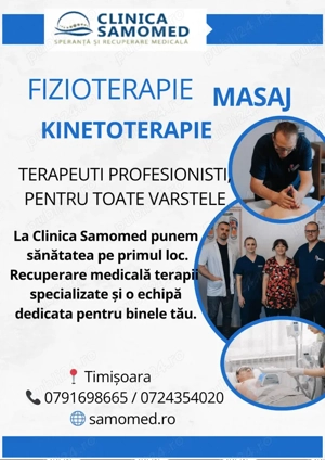Clinica de recuperare medicala si masaj.
