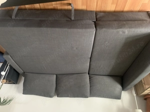 Canapea extensibila, 3 locuri . Marca Ikea. Lungime 2,30 cm Lățime 80 cm .Sezlongul are 1.50cm cu 80 - imagine 2