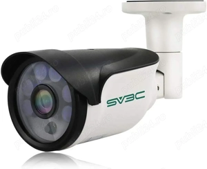 Camera POE SV3C, camera de securitate pentru exterior (cu fir), detectie miscare, vedere nocturna HD