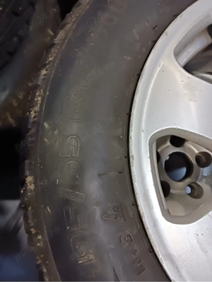 Roți cu jante din aliaj pentru Audi, cu cauciucuri de iarna aproape noi marca Tigar  - imagine 5