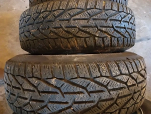 Roți cu jante din aliaj pentru Audi, cu cauciucuri de iarna aproape noi marca Tigar 