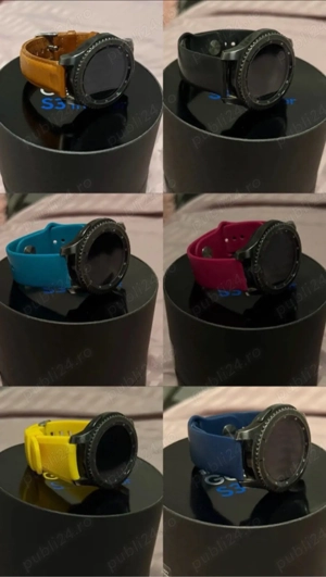 Samsung Gear S3 frontier smartwatch cu 6 curele
