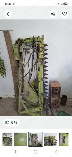 dezmembrez heder S 750 claas lexion  - imagine 2