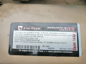Motor John Deere 6068 HRT NOU - imagine 5
