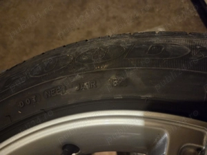 Jante aliaj originale Audi 19" S-Line A8 Q5 cu anvelope vara Goodyear 235/55 R19 101W - imagine 2