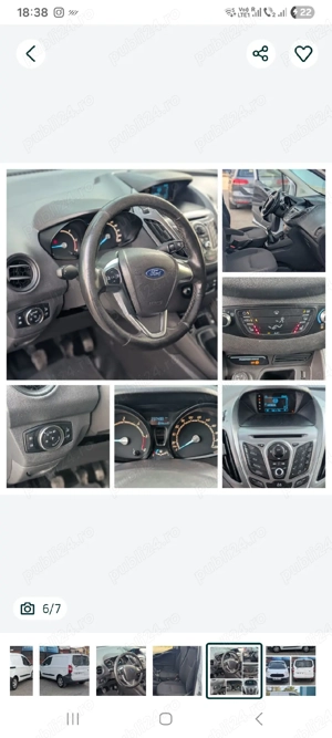 Ford Connect Courier Caddy Citan 2017 euro 6 1.5 diesel impecabil - imagine 5