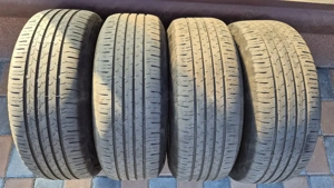 Jante originale Audi r16 cu 5 anvelope de vara Continental 205/60 R16 - imagine 4