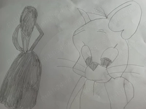 Vând desene artistice originale in creion  - imagine 4