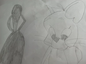 Vând desene artistice originale in creion  - imagine 3