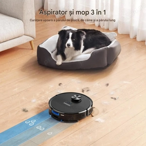 Aspirator robot pentru par de animale, covor, podele dure Lubluelu SL61 cu mop 4500Pa, 3 in 1 - imagine 2