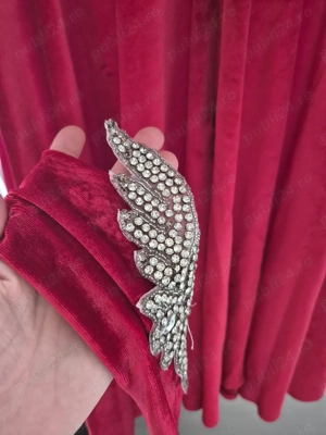 Rochie catifea  - imagine 3