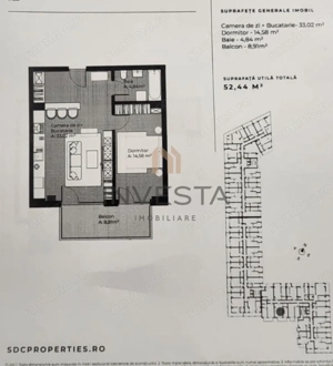 Oportunitate de investire! 52.44 pret 2600 euro mp! Cu cf august 2026!