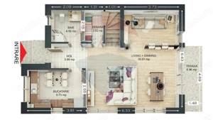 Casă  tip Duplex, Sacele - zona Baciu - imagine 14