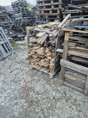 Lichidare de stoc paleti de lemn pentru foc - imagine 2