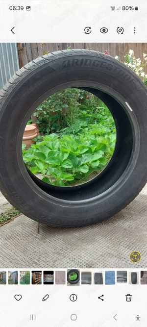 Vând cauciucuri de vara Bridgestone  - imagine 4