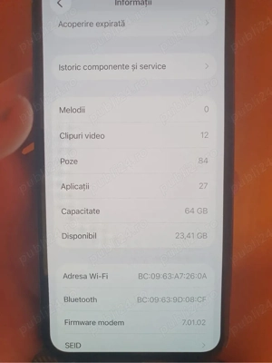 Vând iphone 11 pro gold 