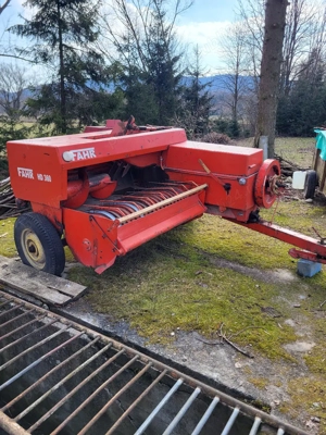 Presa de balotat Welger ap 45 internațional 430 deutz fahr Claas markant 40 50  - imagine 2